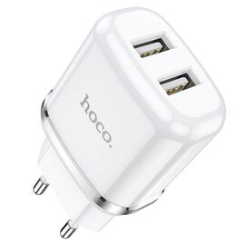  СЗУ HOCO N4 Aspiring 2USB 2.4A, белый 