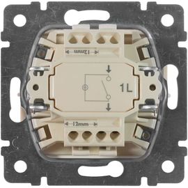  Выключатель Legrand Valena скрыт. 1кл. IP20 слоновая кость (774310) 