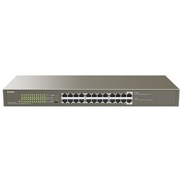  Коммутатор TENDA TEG1124P-24-250W 24Port 4POE 