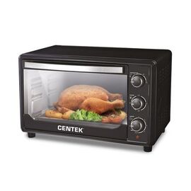  Электропечь Centek CT-1538-50 BLACK (черн)  <50л>  2000Вт, таймер 90 мин, 4 режима, max 320° 