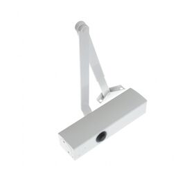  Доводчик GEZE TS1500 (68672) EN3/4 RAL9016 белый в комплекте с тягой 