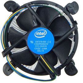  Кулер Intel E97379 Soc-1150/1151/1155/ 4-pin 18-38dB Al 65W 180gr Bulk 