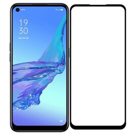  Стекло защитное Full Glue Premium Krutoff для OPPO A53(2020)/A33(2020)/A32/A53S/Realme 7i/C17 черное 