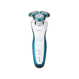  Бритва Centek СТ-2163 (серебр) ротор. +влажное бритье З ппав.головки. 2-ные лезвия. до 40 мин.раб 