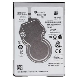  HDD 2.5" 2.0TB 5400rpm SATA3 128MB Seagate Mobile HDD (ST2000LM007) 7 mm 