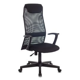  Кресло руководителя Бюрократ KB-8/BLACK черный TW-01 TW-11 сетка 