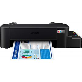  Принтер EPSON L121, СНПЧ, A4, струйная цветная, 4-цветная, 9 стр/мин ч/б, 4.8 стр/мин цветн., 720x720 dpi, подача: 50 лист., USB 