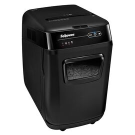  Шредер Fellowes AutoMax 200M (секр.P-5)/фрагменты/200лист./32лтр./скобы/пл.карты 