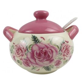  Горшочек для сыпучих продуктов с ложкой BACKMAN BM-0625-02 380мл 