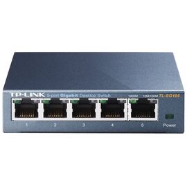  TP-Link SMB TL-SG105 Коммутатор  неуправляемый настольный 5x10/100/1000BASE-T 