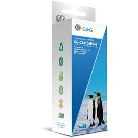  Чернила G&G GG-C13T00R240 голубой70мл для Epson EcoTank 7700/7750 