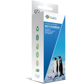  Чернила G&G GG-C13T00R340 пурпурный70мл для Epson EcoTank 7700/7750 