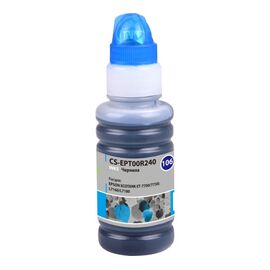  Чернила Cactus CS-EPT00R240 106C голубой 70мл для Epson L7160/L7180 