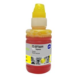  Чернила Cactus CS-EPT6644 T6644 желтый 100мл для Epson L100/L110/L120/L132/L200/L210/L222/L300/L312/L350/L355/L362/L366/L456/L550/L555/L566/L1300 