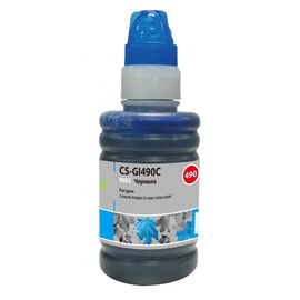  Чернила Cactus CS-GI490C GI-490 голубой 100мл для Canon Pixma G1400/G2400/G3400 