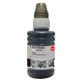  Чернила Cactus CS-I-PG440 черный пигментный 100мл для Canon Pixma MG2140/MG3140 
