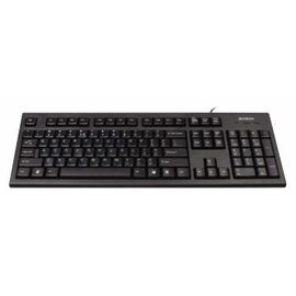  Клавиатура A4Tech KR-85 Black, USB, X-slim 