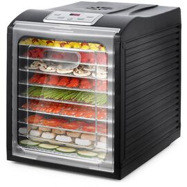  Сушка для фруктов и овощей Kitfort КТ-1908 9под. 700Вт черный 