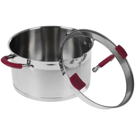  Кастрюля LARA LR02-315 Viva нерж 7.2л 