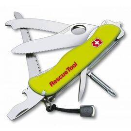  Нож перочинный Victorinox RescueTool One Hand (0.8623.MWN) 111мм 12функций салатовый карт.коробка 