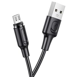  Дата-кабель BOROFONE BX41 Amiable magnetic micro 1м (черный) 