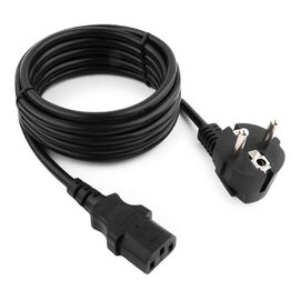  Кабель питания Cablexpert PC-186-10 Schuko- C13 6А 3.0м черный 