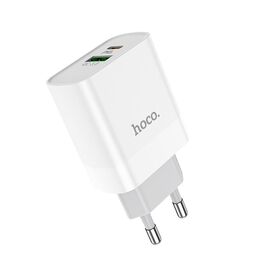  СЗУ HOCO C80A Rapido PD20W, QC3.0 (EU) (белый) 