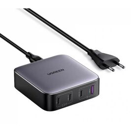  СЗУ UGREEN CD328 (90928) 1*USB-A+3*USB-C 100W Desktop Fast Charger серый космос 