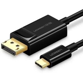  Кабель UGREEN MM139 50994 USB Type C to DP Cable 1.5m Black 