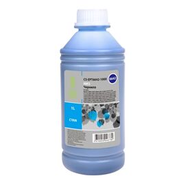  Чернила Cactus CS-EPT6642-1000 T6642 голубой 1000мл для Epson L100/L110/L120/L132/L200/L210/L222/L300/L312/L350/L355/L362/L366/L456/L550/L555/L566/L13 