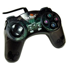  Геймпад DeTech NS 3113A черный 