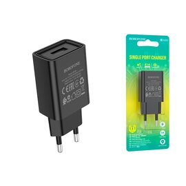  СЗУ BOROFONE BA68A Glacier 1USB (чёрный) 