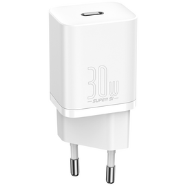  СЗУ Baseus Super Si CCSUP-J02 Quick Charger 1C 30W EU White 