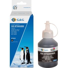 Чернила G&G GG-BT6000BK черный108мл для Brother HL-1110/1112A/1210/1212;DCP-1510/1512 