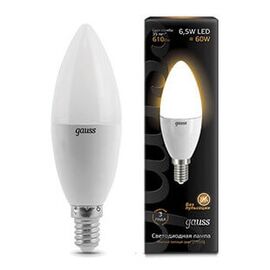  Лампочка Gauss 103101107 Свеча E14 6.5W 