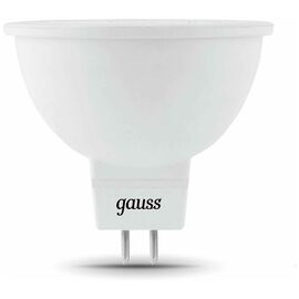  Лампа светодиодная Gauss 101505307 7Вт цок.GU5.3 рефлек. 150B 6500K св.свечения белый холодный MR16 упак/1шт 