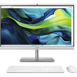  27" Моноблок Acer Aspire C27-195ES Full HD, Intel Core Ultra 7 155U, 16ГБ DDR5, 512ГБ SSD,  Eshell серебристый [dq.bmgcd.001] 