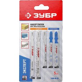  Набор пилок по металлу Зубр 1595-M-S5 5пред. (лобзики) 