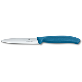  Нож кухонный Victorinox Swiss Classic 6.7702.C1 для овощей лезв.100мм прямая заточка синий 