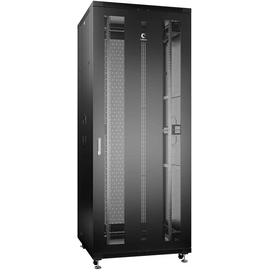  Шкаф серверный CABEUS ND-05C-42U80/100-BK напольный, перфорированная передняя дверь, 42U, 800x2055x1000 мм 