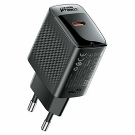  СЗУ ACEFAST A102 PD30W Gan USB-C Charger EU Black 
