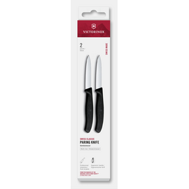 Набор ножей кухонных Victorinox Swiss Classic 6.7603.2 для овощей компл. 2предм. черный европодвес 
