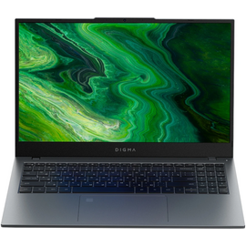  Ноутбук Digma Pro Fortis M (DN15P7-BDXW01)Core i7 1255U 32Gb SSD512Gb Intel Iris Xe graphics 15.6" IPS FHD (1920x1080) Windows 11 Pro grey WiFi BT Cam 