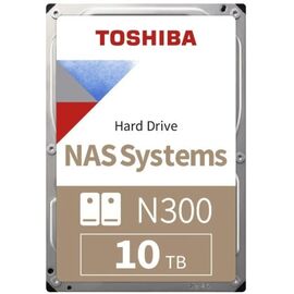  HDD Toshiba N300 (HDWG71AXZSTA) NAS SATA3 3.5" 10TB 7200 512Mb 6Gb/s 1 year warranty 