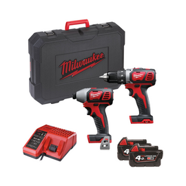  Набор электроинструмента Milwaukee M18 BPP2D-402C (4933447126) 