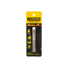  Сверло Stayer 2985-06 z01 (1/4HEX-С) по кафелю керамограниту стеклу 6мм шестигранный 1шт 