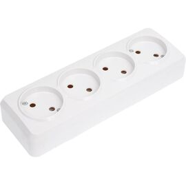  Розетка SMARTBUY Юпитер (SBE-03w-10-S4-N) белая 