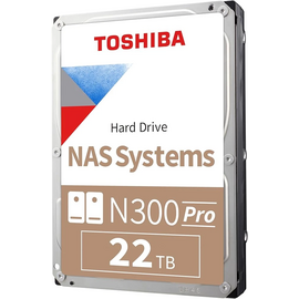  HDD Toshiba N300 Pro NAS 22Tb (HDWG82CXZSTB) SATA3 3.5" 7200 1024Mb 6Gb/s 1 year warranty 
