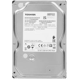  HDD Toshiba Surveillance DT02ABA200V 3.5" SATA 2Tb, 5400rpm, 128MB buffer, 512e, SMR, 1 year 