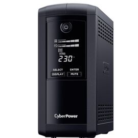  Источник бесперебойного питания CyberPower VP700EILCD line-Interactive 700VA/390W USB/RS-232/RJ11/45 (6 IEC С13) 